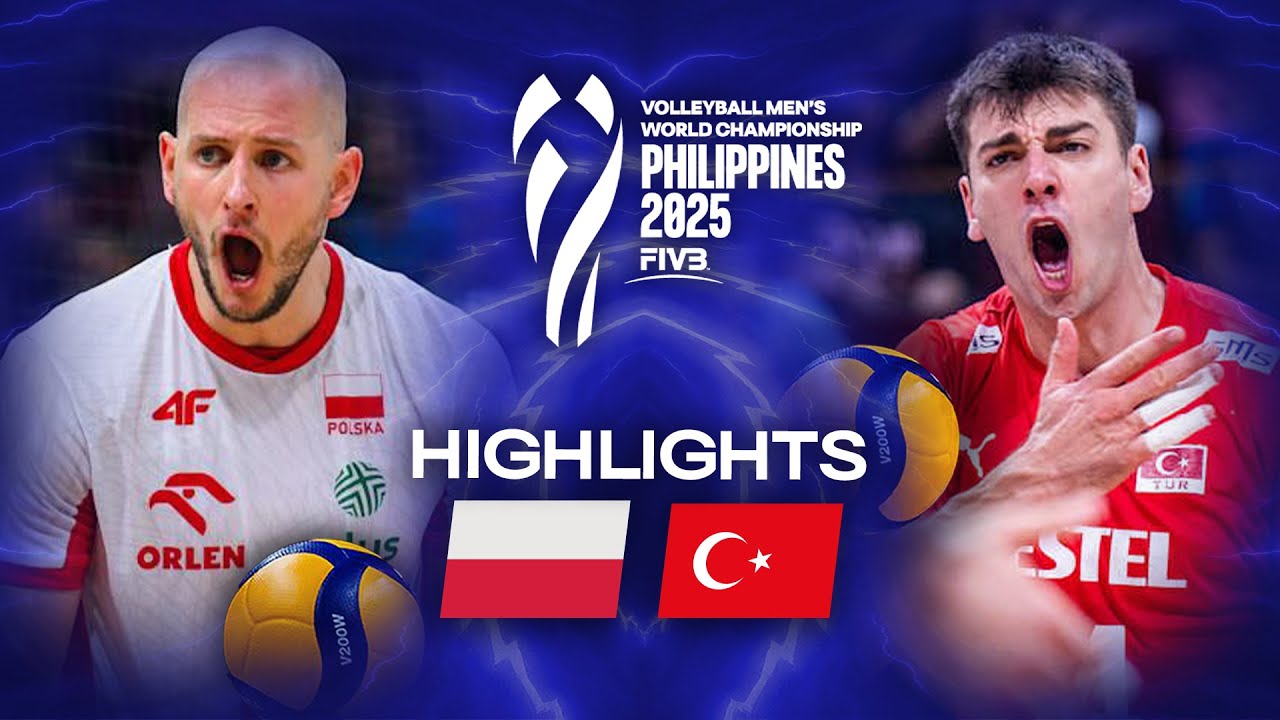 Poland 🇵🇱 vs. T&uuml;rkiye 🇹🇷 - Quarter Final | Highlights | Men's World Championships 2025