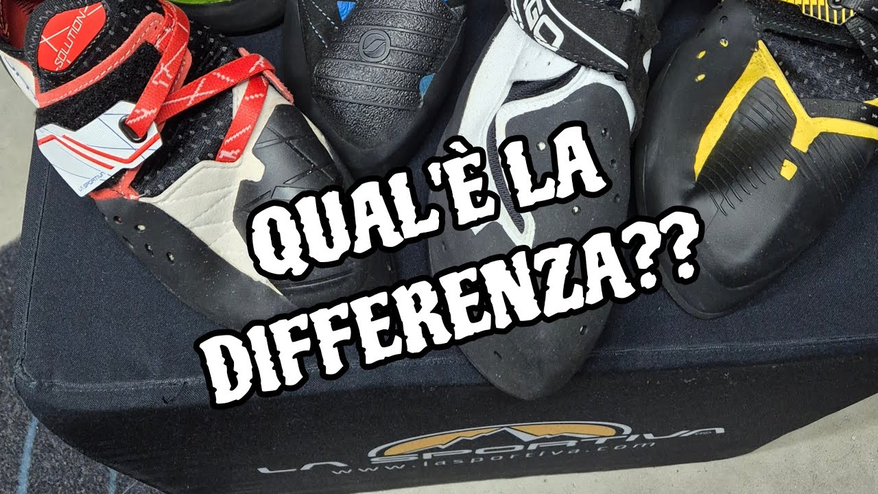 SCARPETTE D'ARRAMPICATA - GUIDA ALL' ACQUISTO PERFETTO