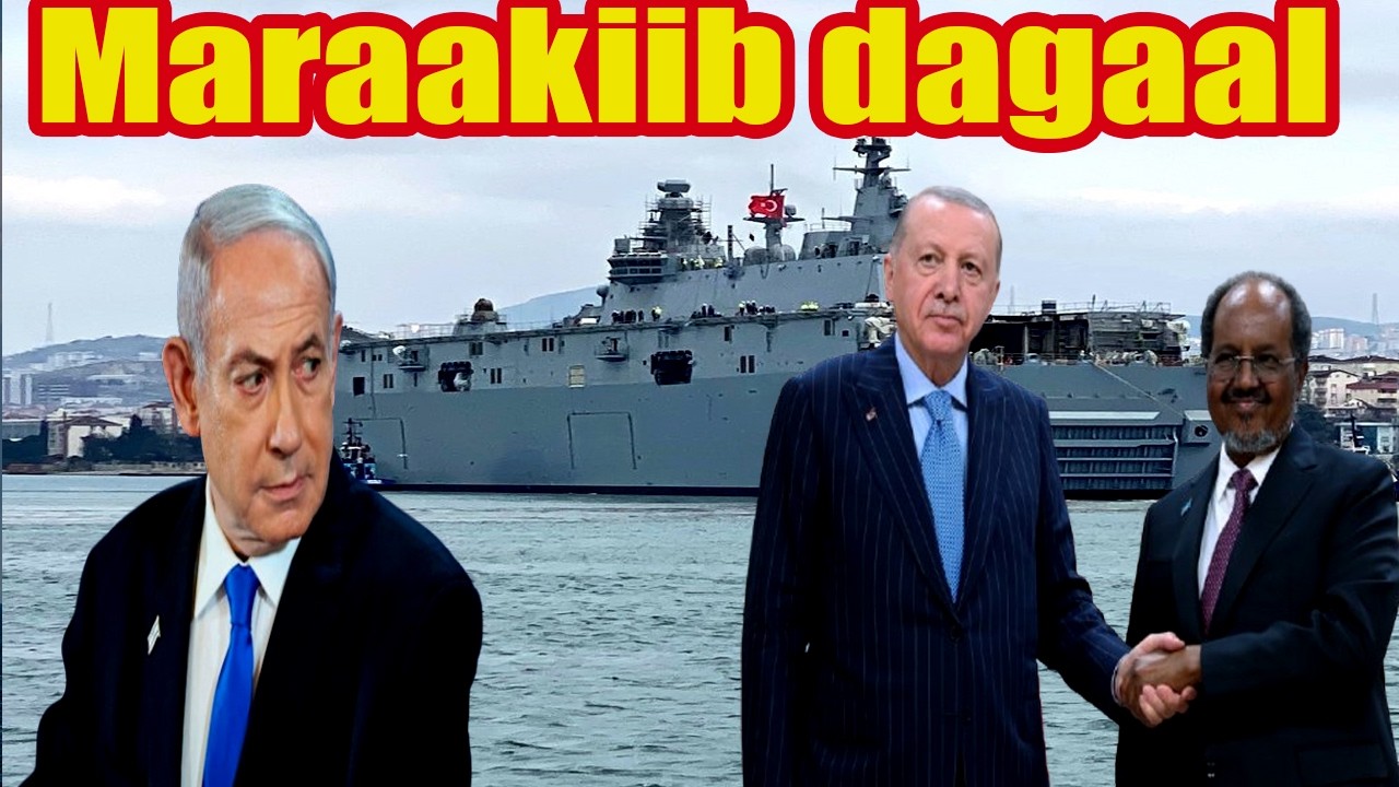DEG DEG Turkiga oo Maraakiib dagaal usoo diray Somalia kadib dagaalka Bariga Dhexe, Lafta Gareen oo…