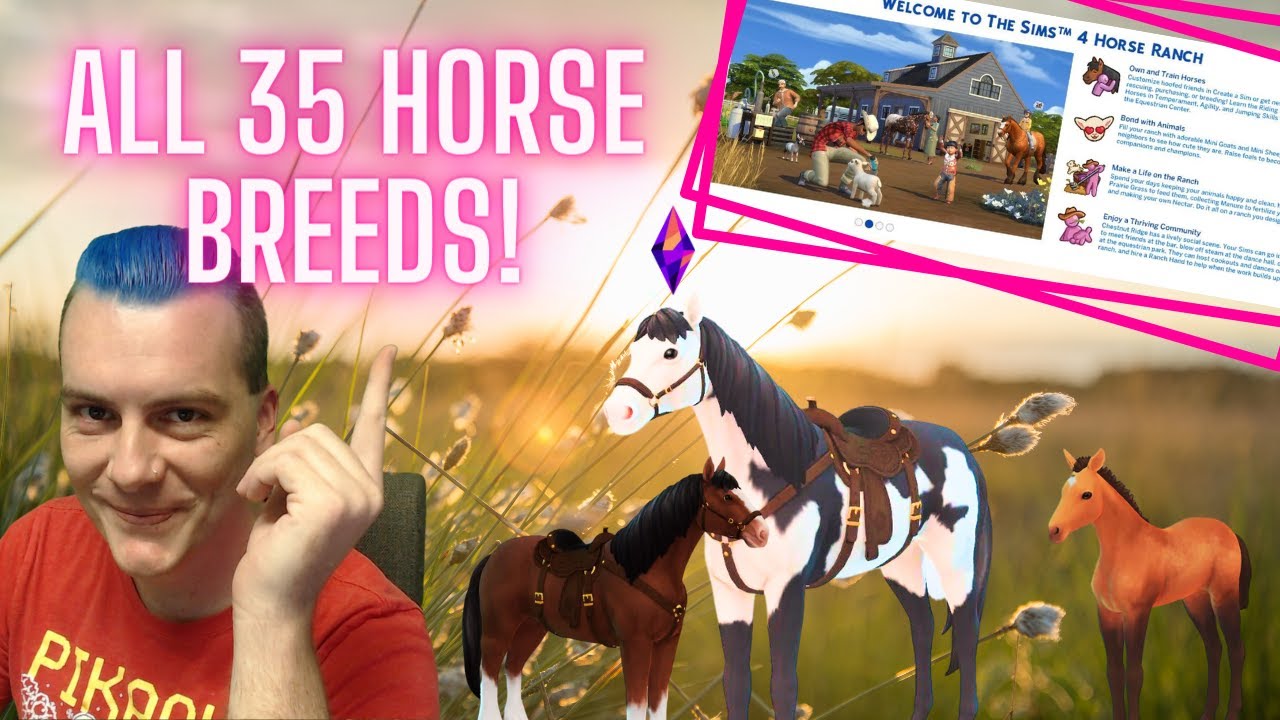 Unveiling The Sims 4 Horse Ranch: 🐎 Discover All 35 Majestic Breeds 🐎