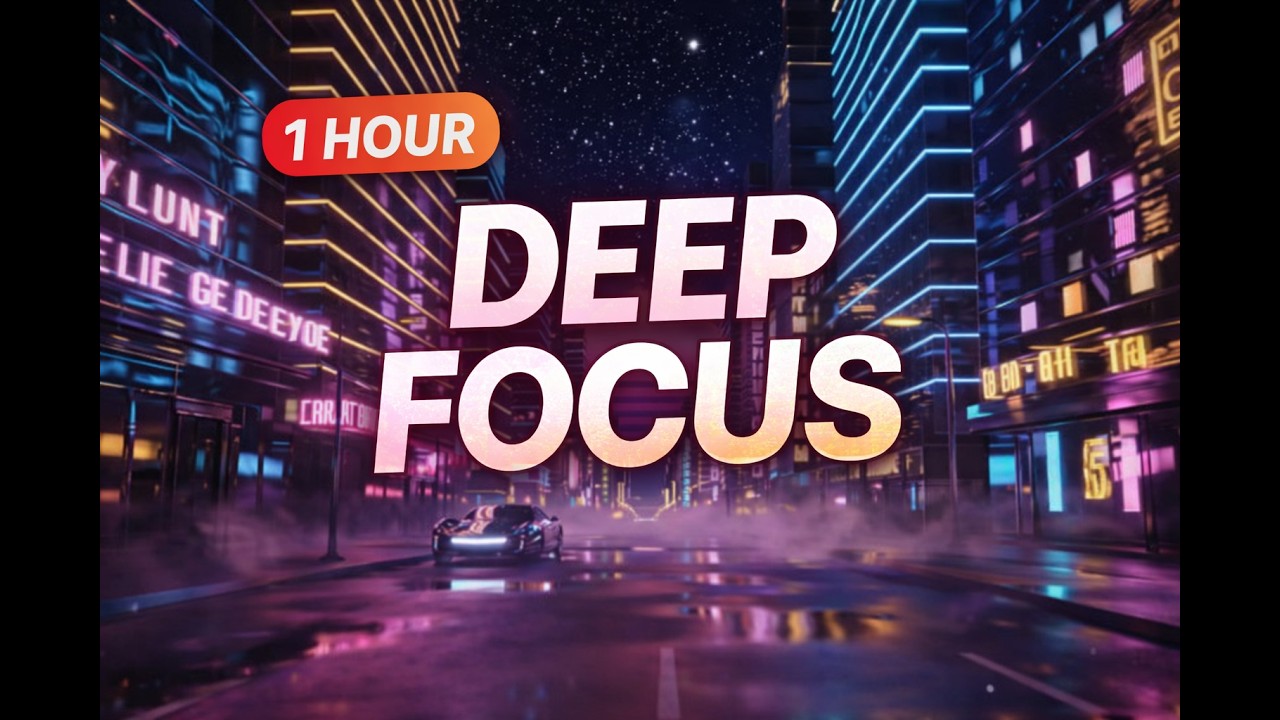 Slow Chillout House for Studying – 1 Hour Instrumental Focus Session #studymusic #focusmusic #chill