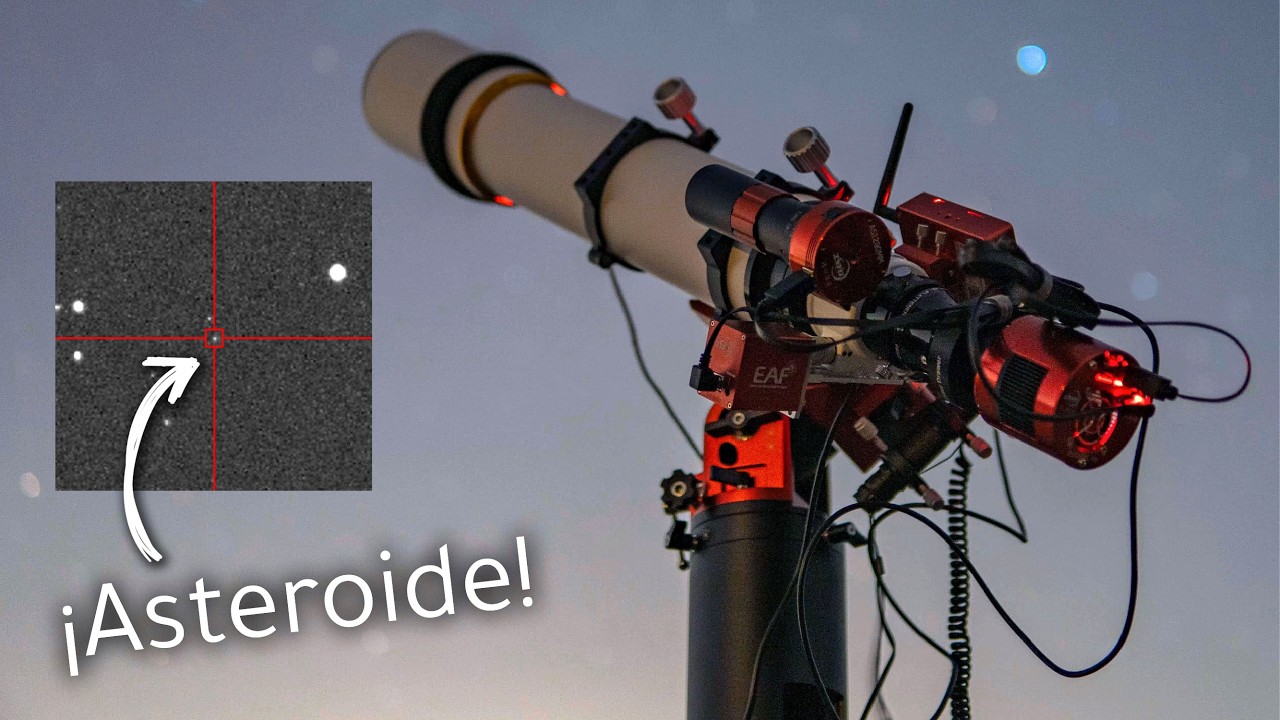 Detectando ASTEROIDES desde Astrogredos 👉 ¡Tú también puedes hacerlo!