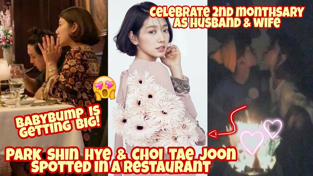Park Shin Hye and Choi Tae Joon SPOTTED in Exclusive Restaurant BABY BUMP is Getting Big ❤️