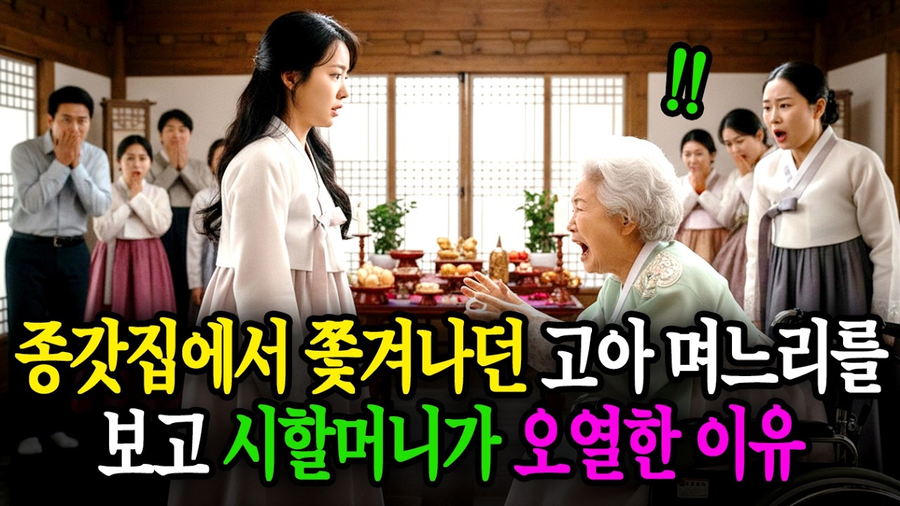 종갓집에서 쫓겨나던 며느리를 보고 시할머니가 오열한 이유ㅣ노후사연ㅣ감동사연ㅣ사연라디오ㅣ오디오북