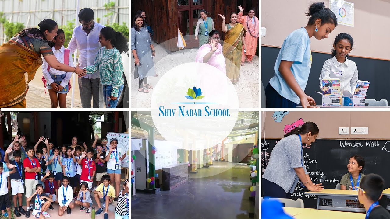 Day 1 Glimpses Shiv Nadar School Chennai!