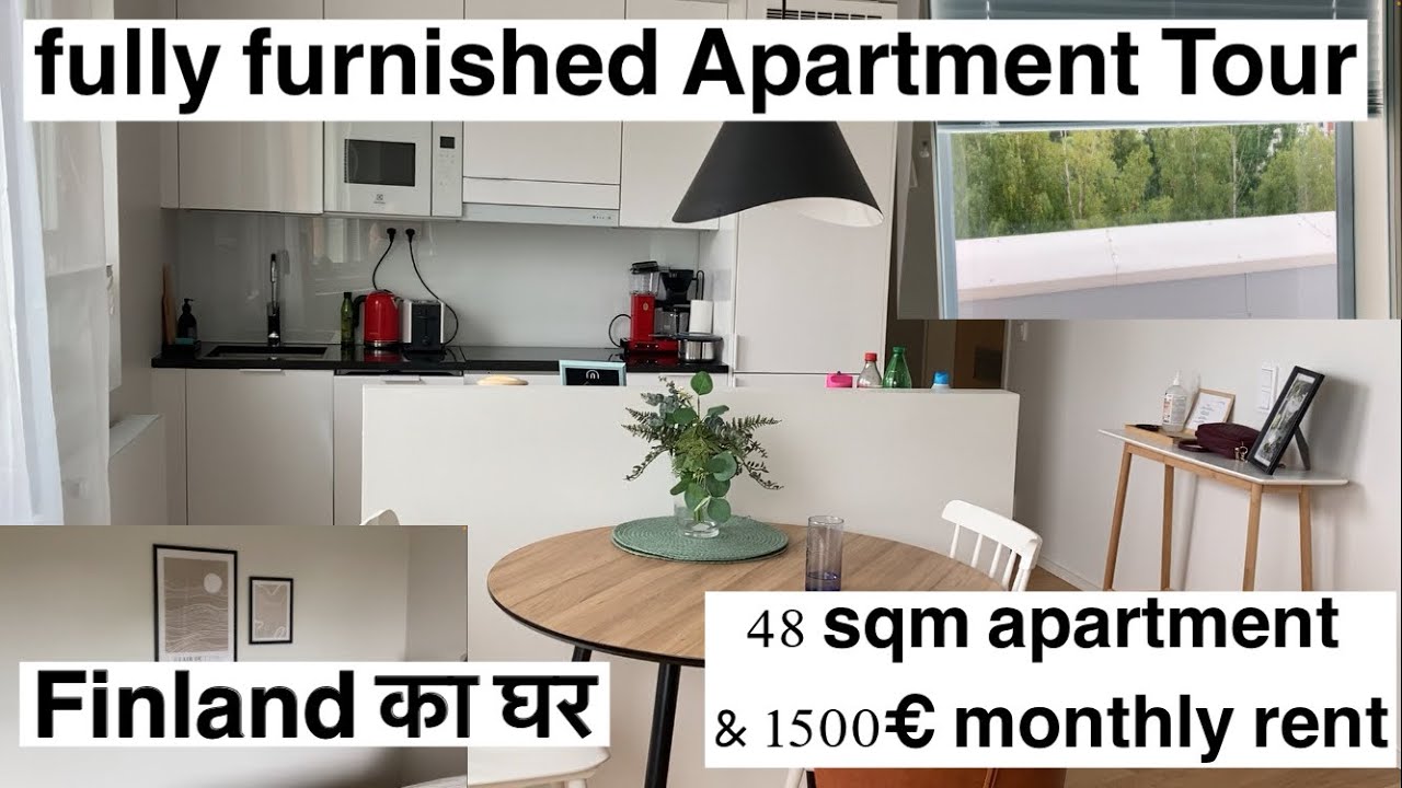 Finland (Helsinki) Apartment Tour || information for Students & couples 🏡