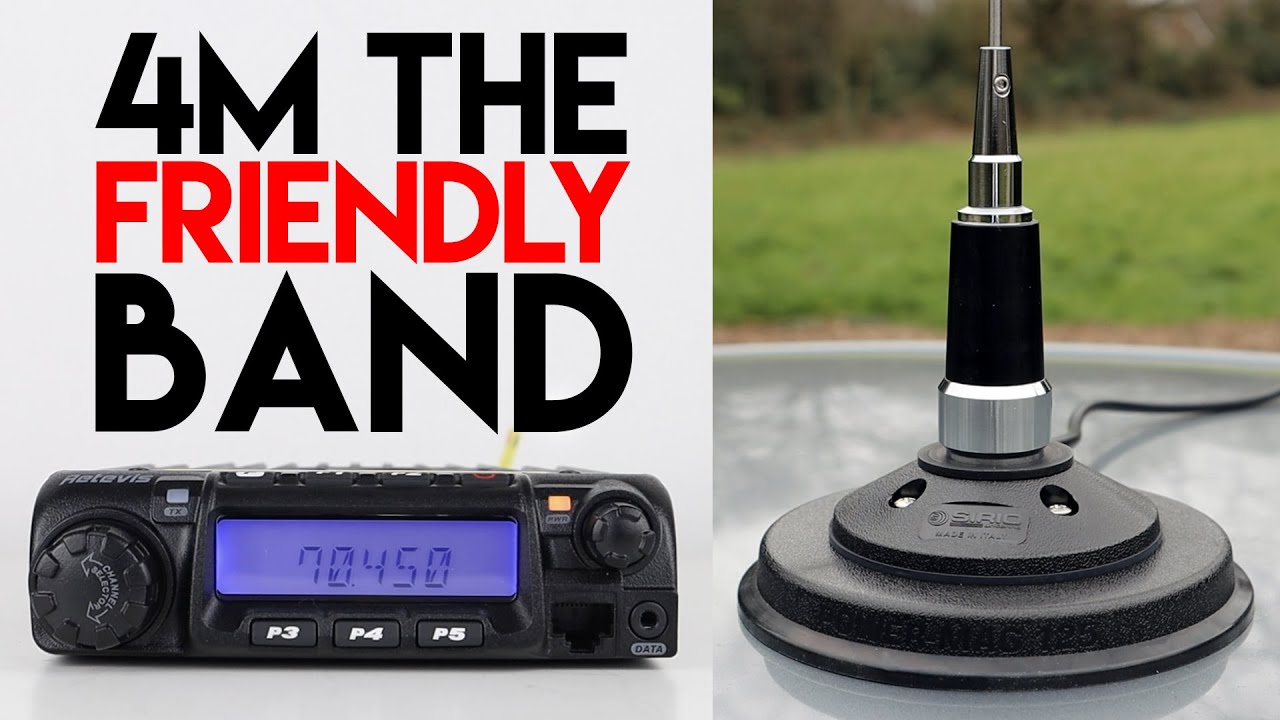 4m 70MHz - My First Time On The Friendly Band - Retevis RT9000D