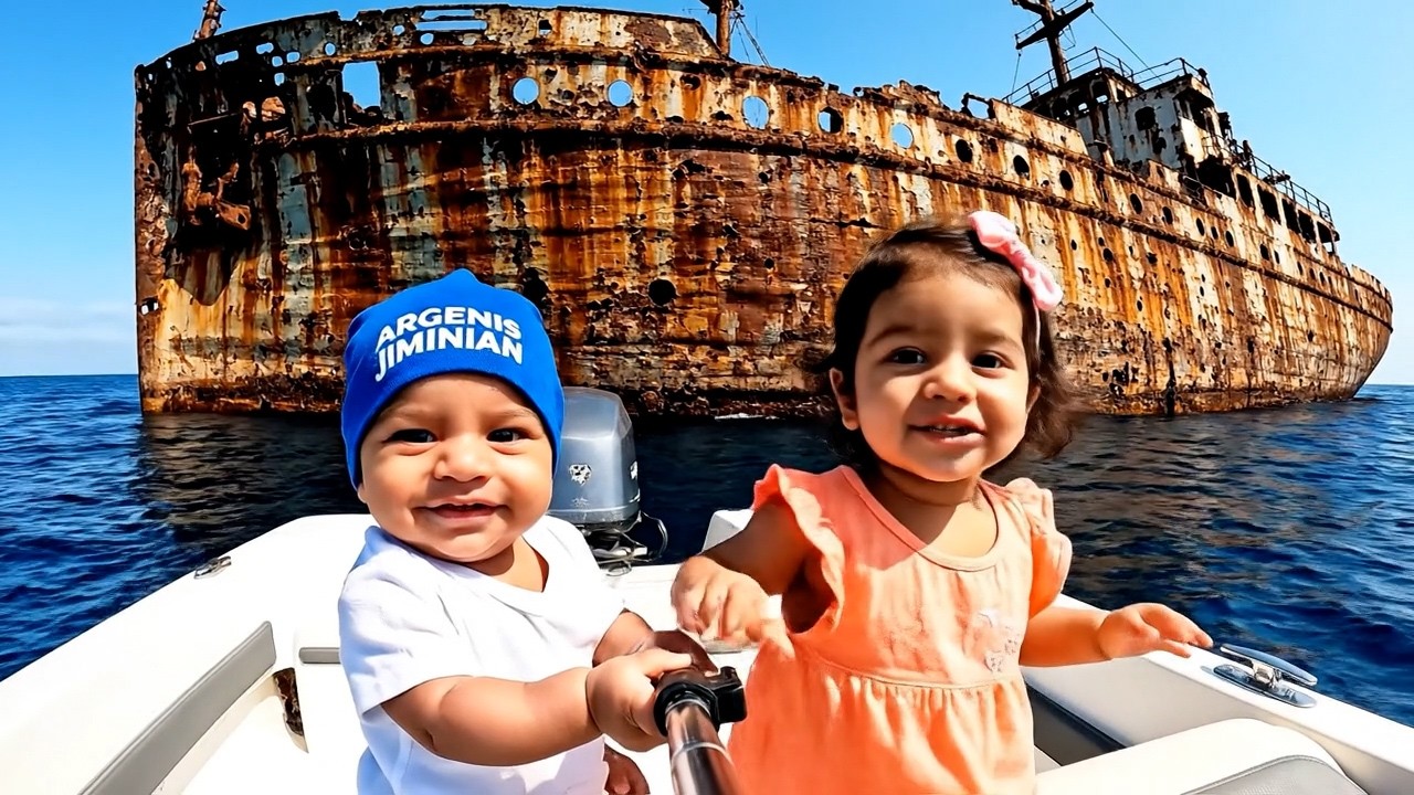 BRAYAN Y KIMBERLY AI PRIMER D&Iacute;A EN LA MARINA... &iexcl;CASI HUNDEN EL BARCO! 😱⚓