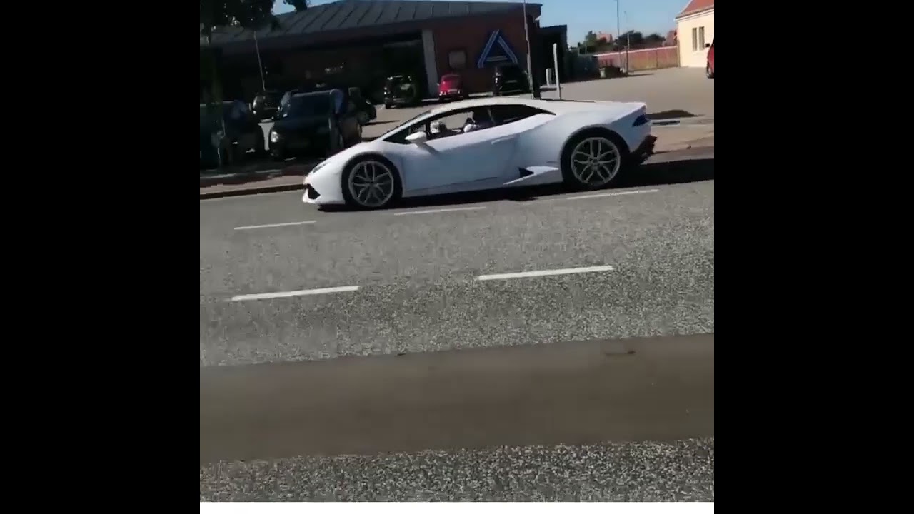 lamborghini huracan in Skagen Denmark
