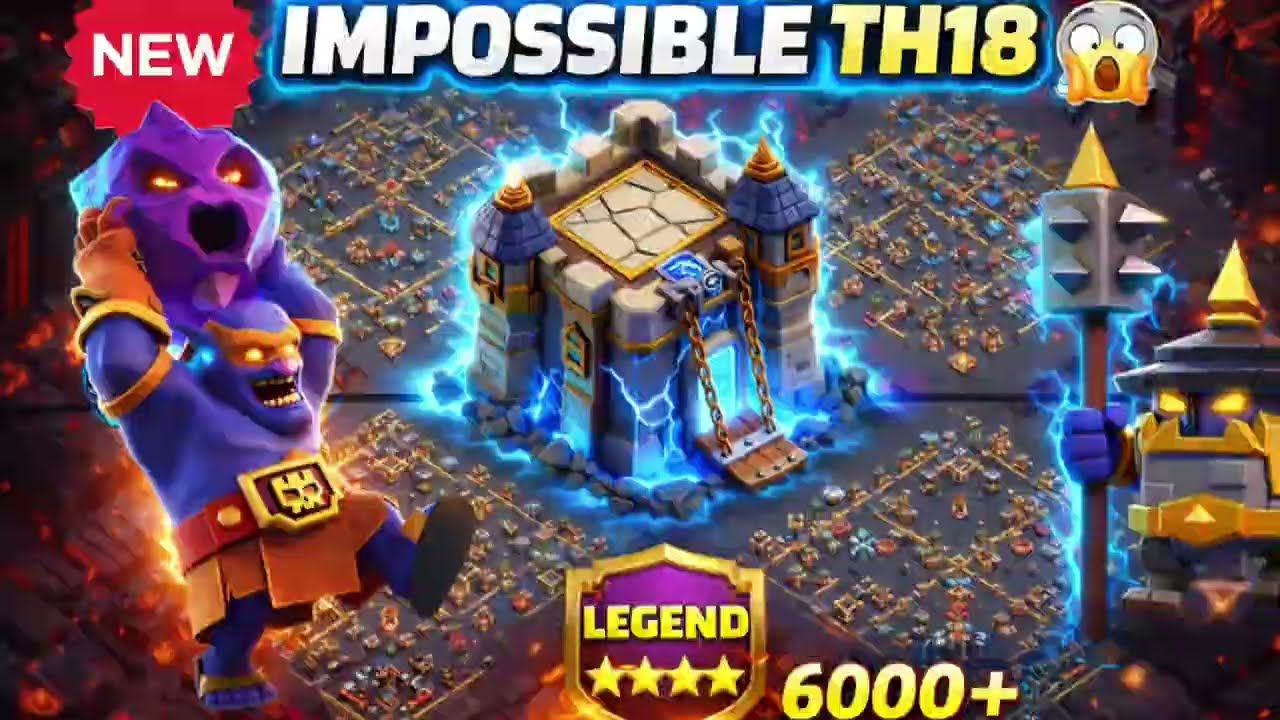 🔥 TH18 Base 2026 | Top 10 New Anti 3 Star Bases – Impossible to Beat! 😱| Clash of clans