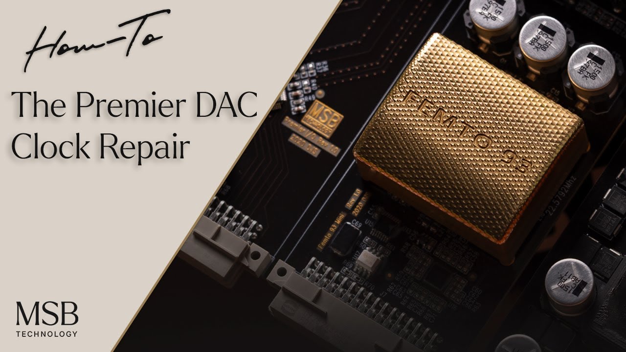 The Premier DAC - Clock Replacement