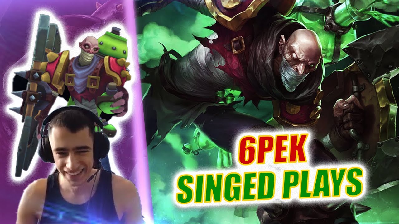 6pek Singed Montage 2025 | Best Singed Plays - LOL GUILD