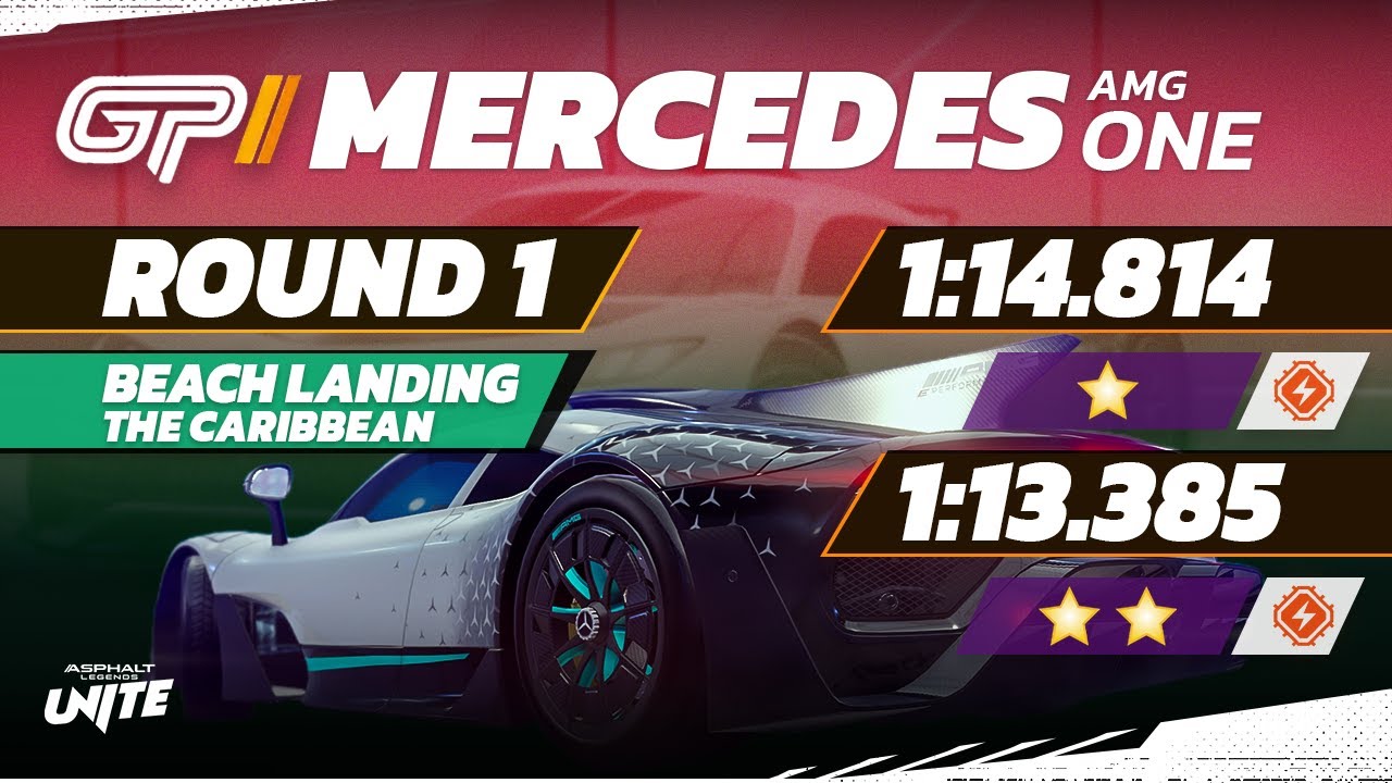 Grand Prix Round 1- Mercedes AMG ONE | Asphalt Legends: Unite | ft. @aksahdev & @Amogh0102