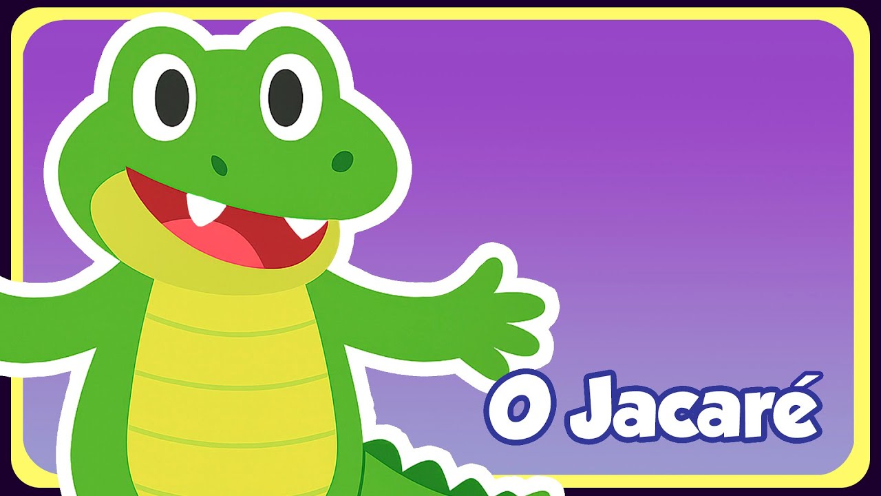 O Jacaré Foi Passear Lá Na Lagoa - Música Infantil - OFICIAL