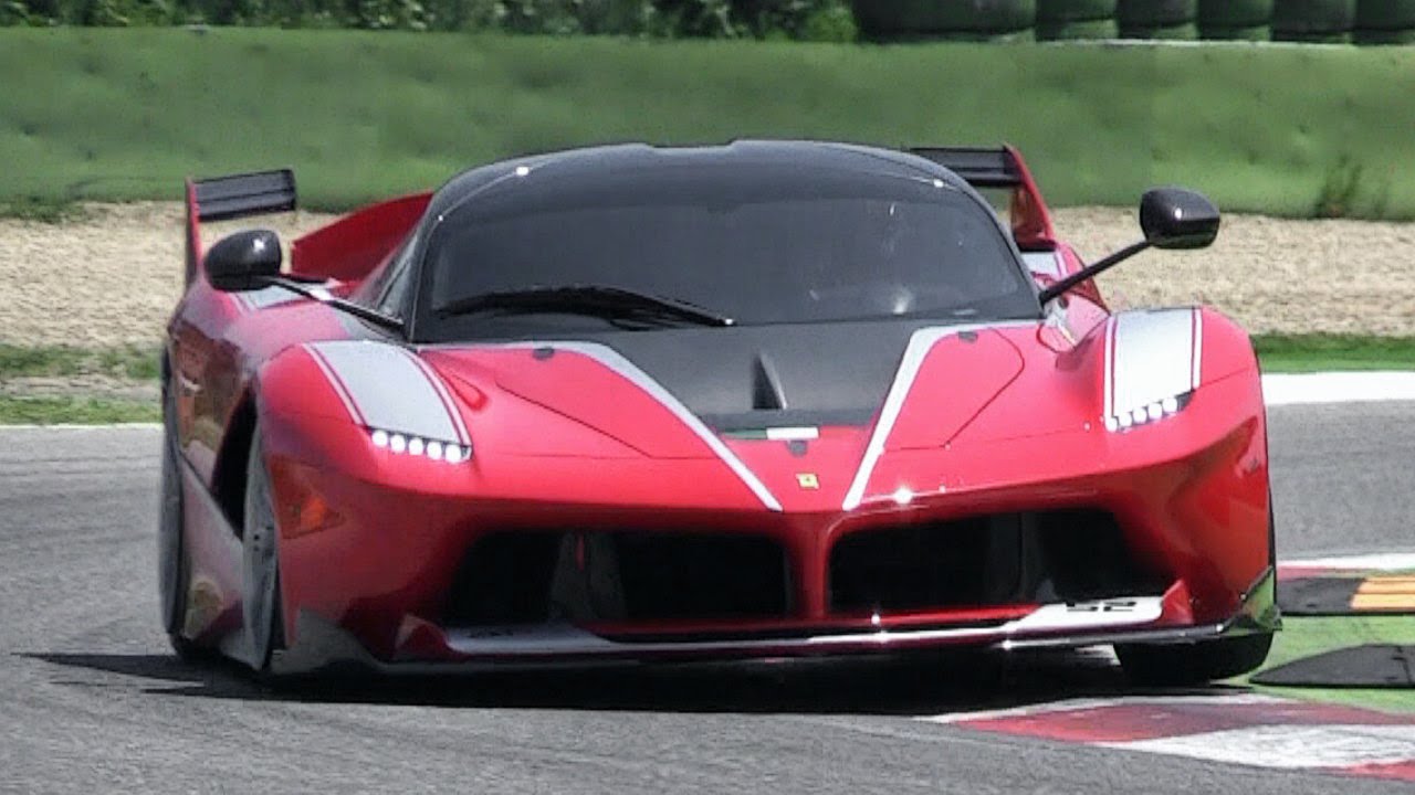 1050bhp Ferrari FXX K Sound In Action at Imola Circuit