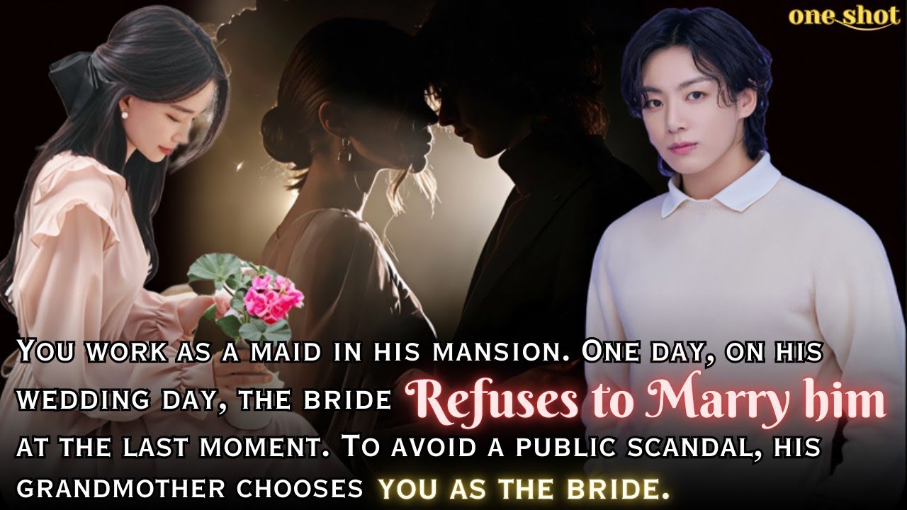 You work as a maid in his mansion. his grandmother chooses you as the bride | Jungkook FF | oneshot 