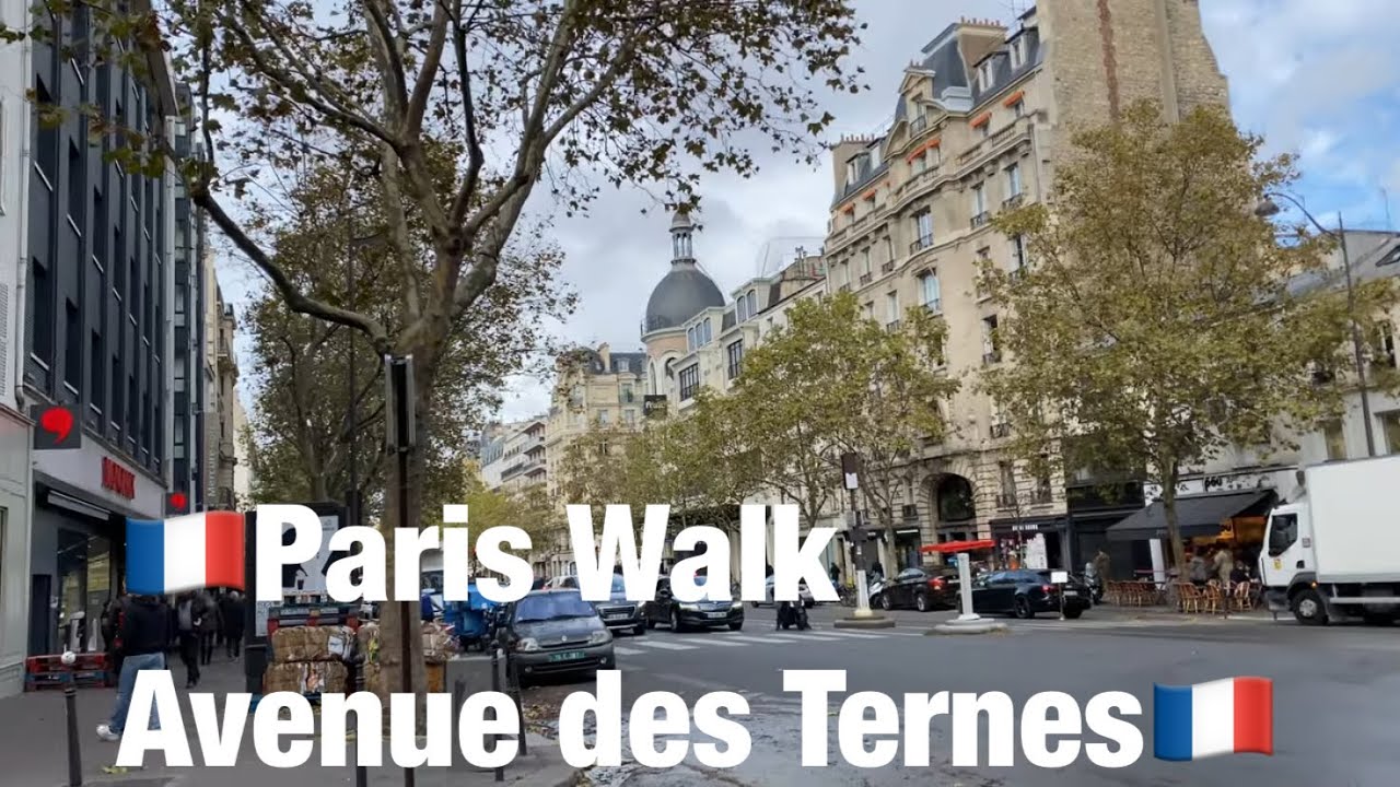🇫🇷Paris Walk      Avenue des Ternes🇫🇷