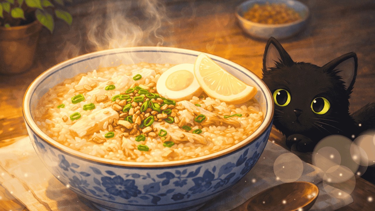 Cooking Arrozcaldo in a Steampunk Apothecary | Slow Living | Ghibli-Style ASMR