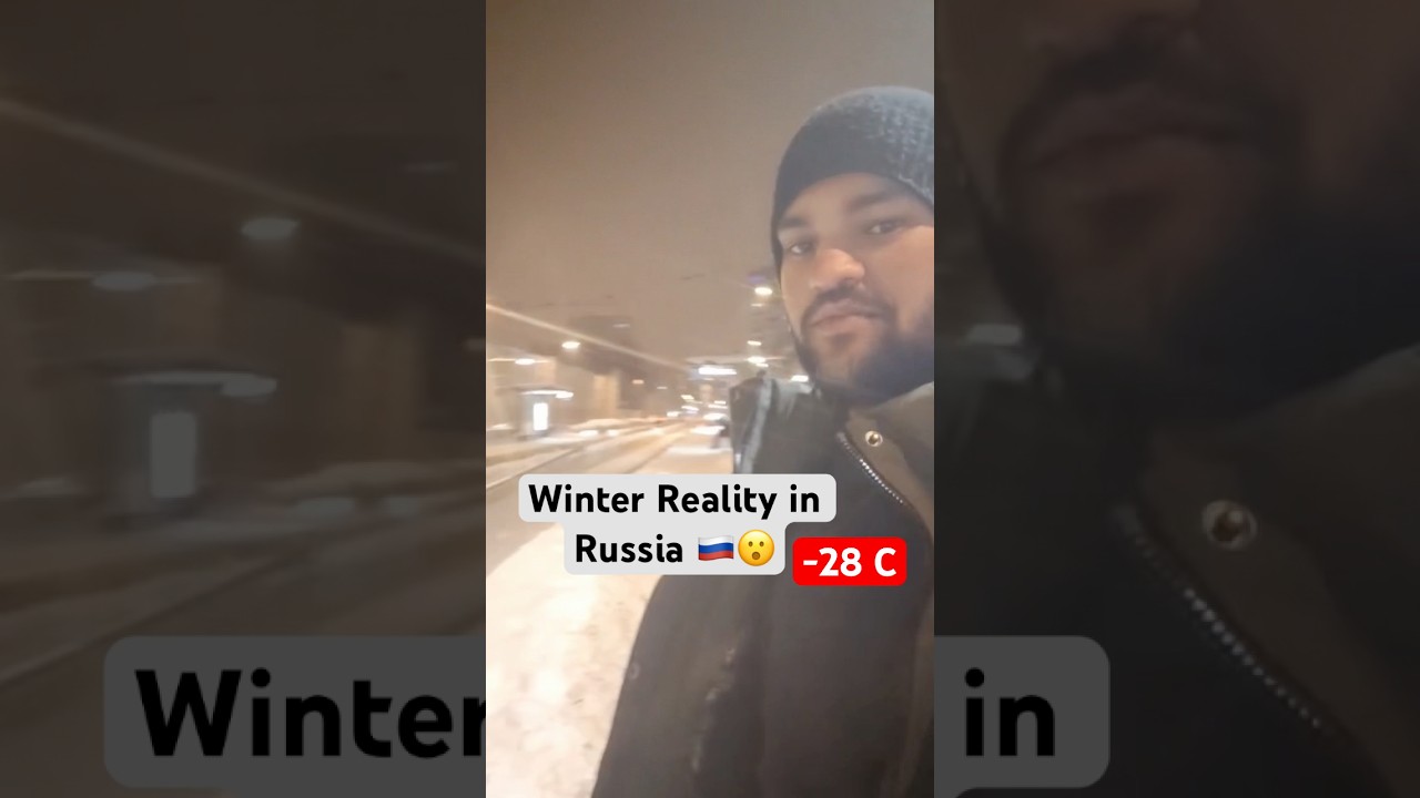 😃♥️|Indians in russia| Coldest place on earth | Russia winter vlog| 