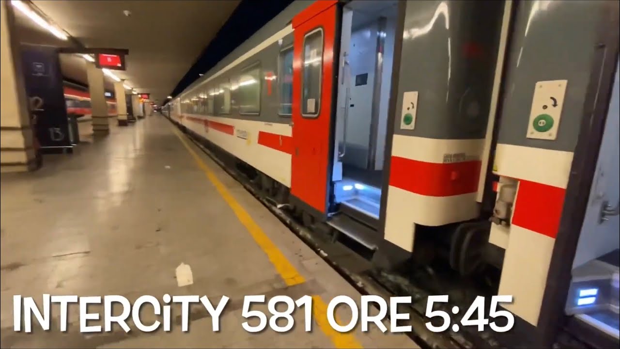 Viaggio in 1a Classe Carrozze Gran Comfort Intercity Giorno!