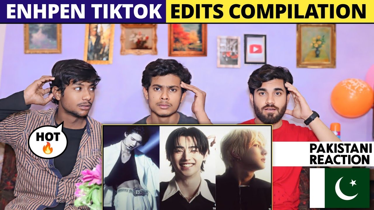 Enhpen TikTok Edits Compilation - Pakistani Reaction - Shan Extra