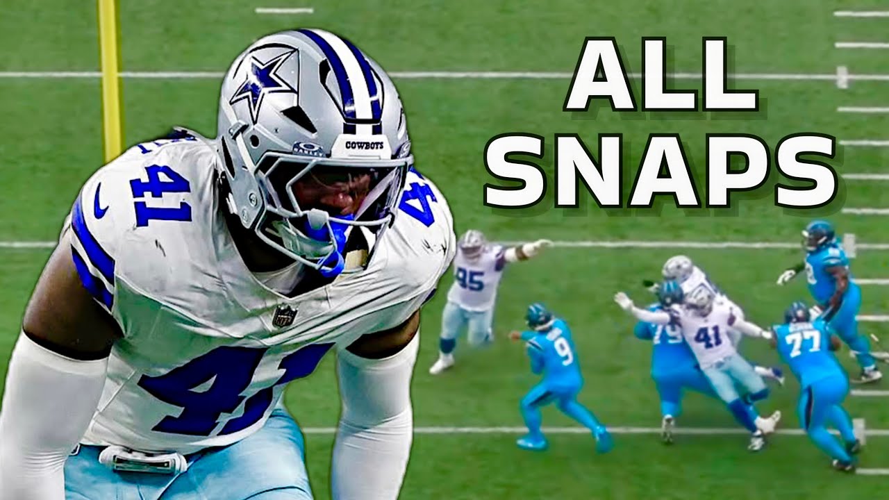 Donovan Ezeiruaku Week 6 NFL Highlights | All Snaps Vs Panthers