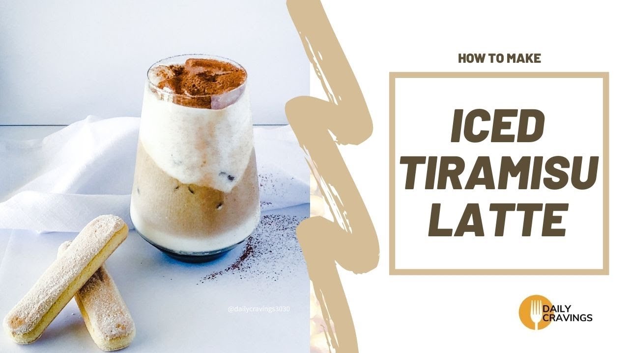 Iced Tiramisu Latte