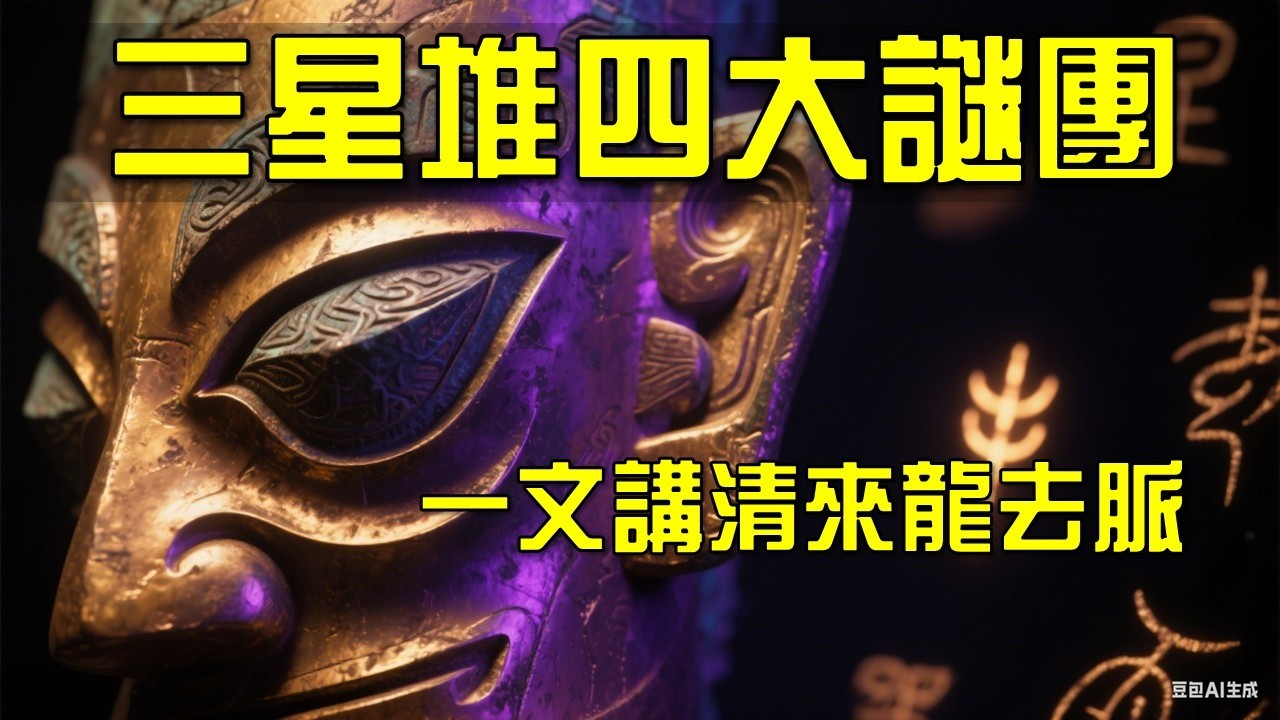【神話與現實】三星堆不為人知的四大謎團，外星人只是表像，一文講清來龍去脈，為什麼他們不像人類？外星移民 or 祖先信仰？居然和《山海經》對上了？ | #三星堆