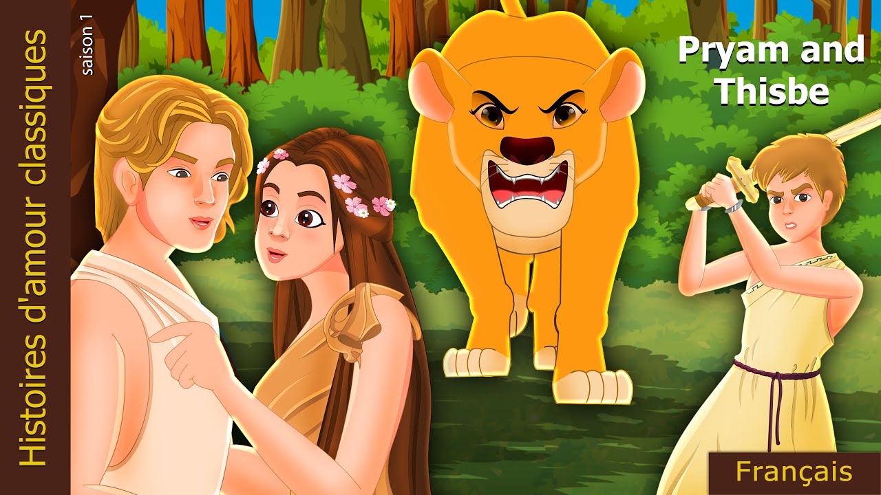 Pyrame et Thisbé | Pyramus and Thisbe in French | @French Fairy Tales