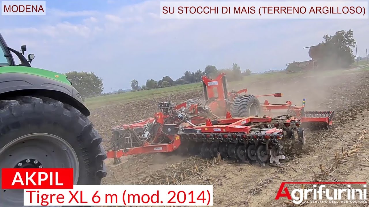 Erpice a dischi Akpil TIGRE XL 6 m