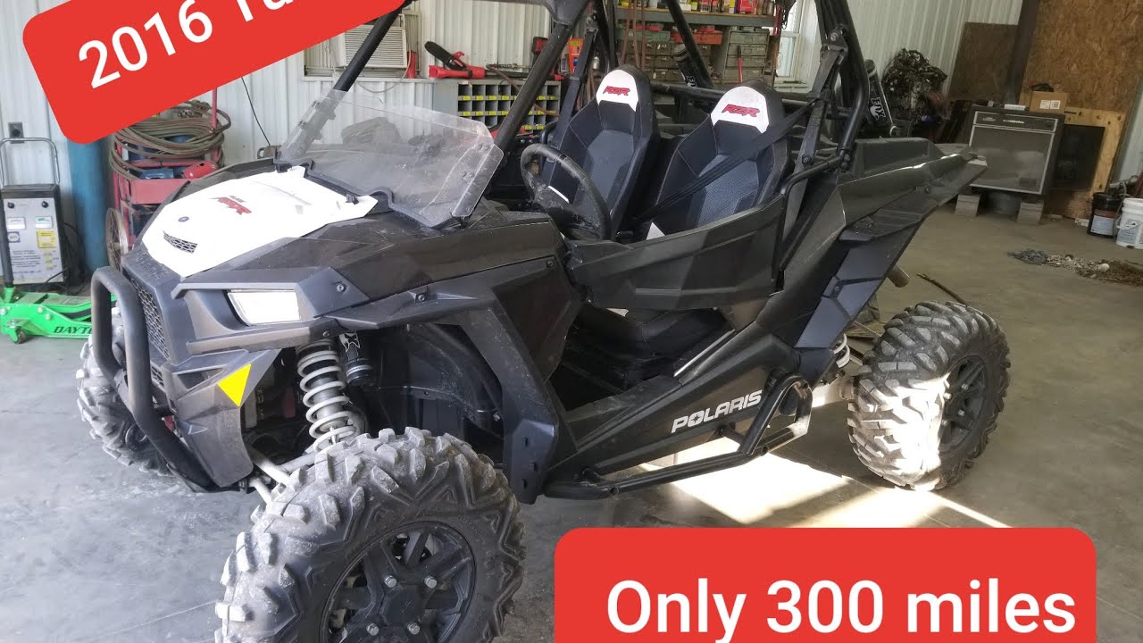 Polaris RZR Turbo 2016 года, работающий только на одном цилиндре