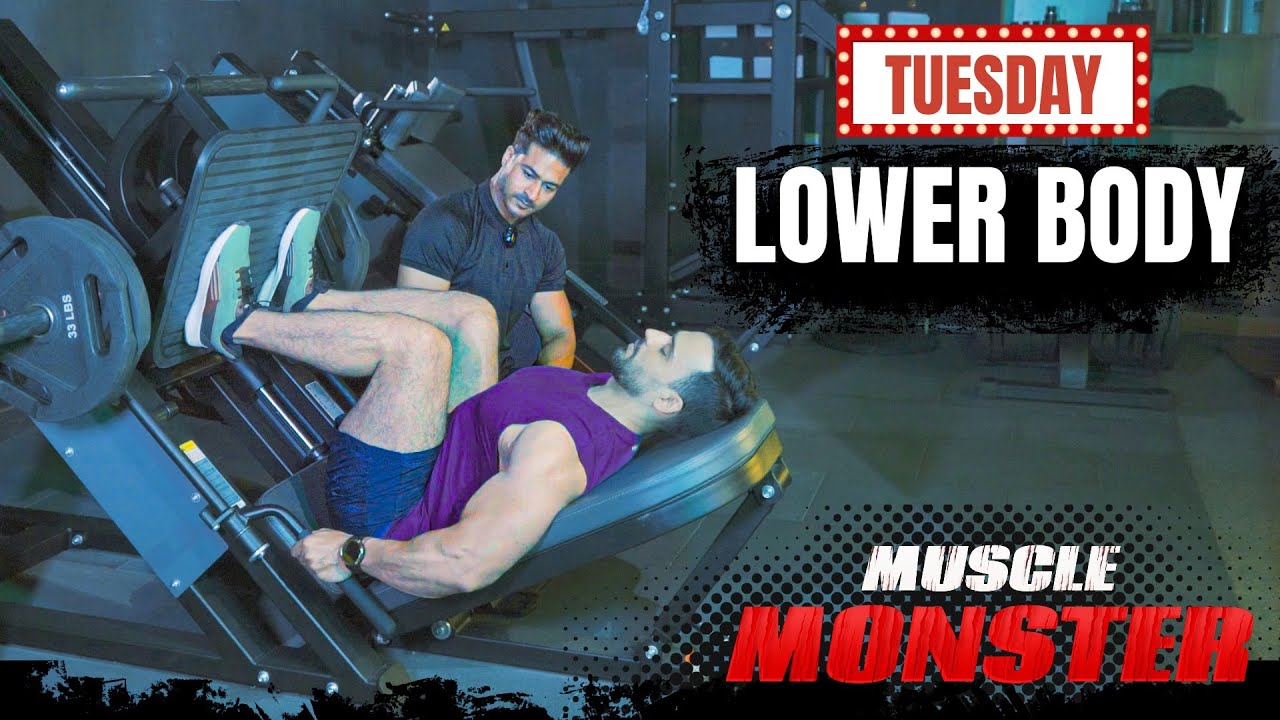 Нижняя часть тела (вторник) &mdash; MUSCLE MONSTER | 12-недельная программа наращивания массы от Гуру М...