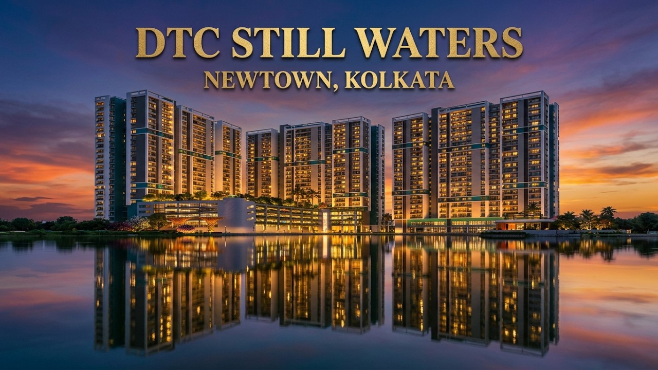 DTC Still Waters – Luxury 3 & 4 BHK Flats in Newtown, Kolkata I Gupta Realtors I Book Now