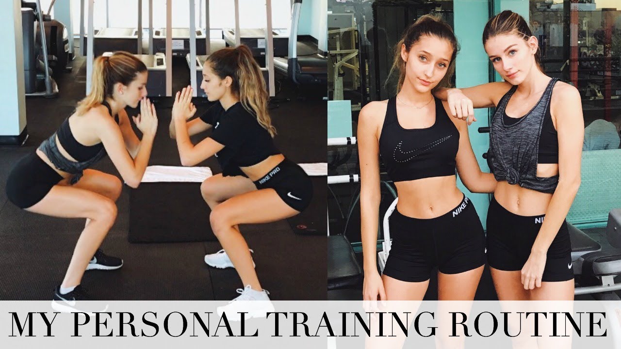 My WORKOUT ROUTINE | What I Do With my Trainer!