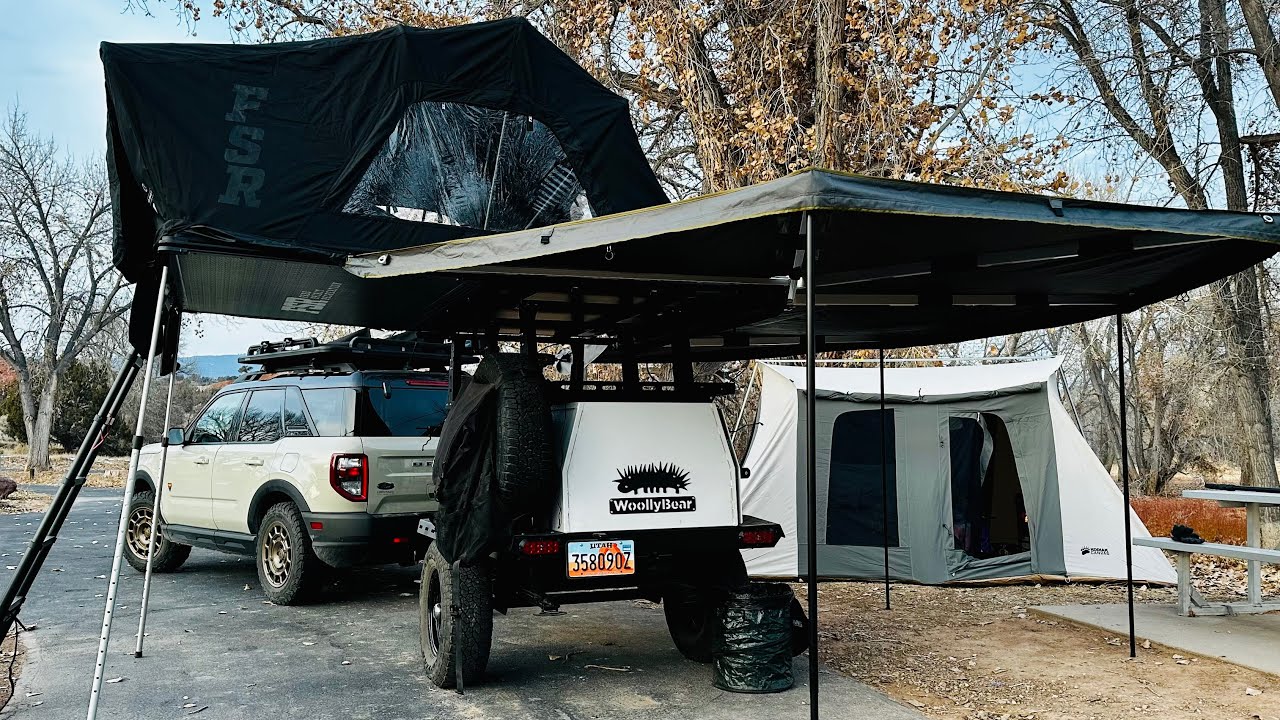 Family Overnight Camp | Enjoying Low Temps in Tents!