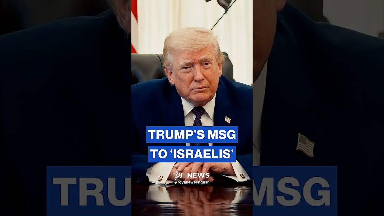 Trump&rsquo;s Passover message to American and 'Israeli' Jews amid war