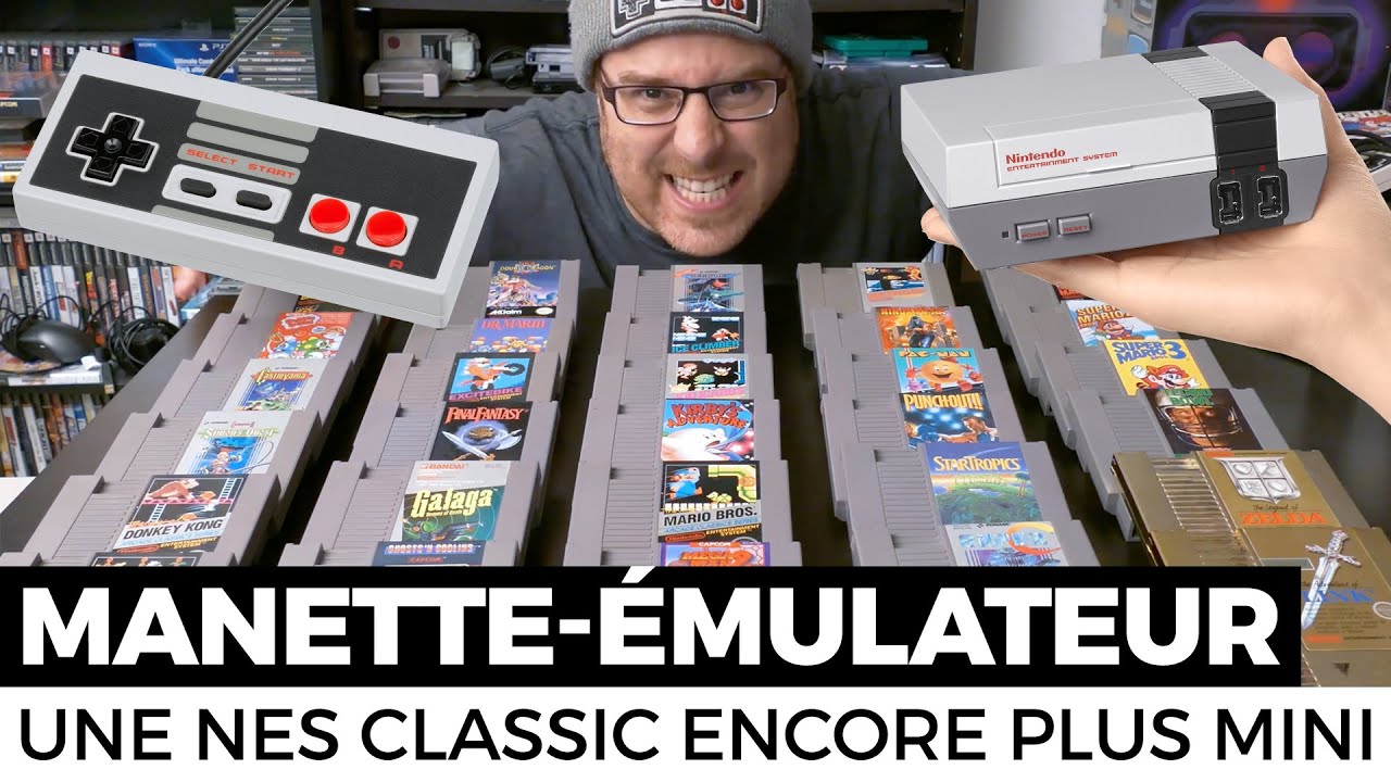 NINTENDO CLASSIC ENCORE PLUS MINI : Bricoler une Manette-Émulateur
