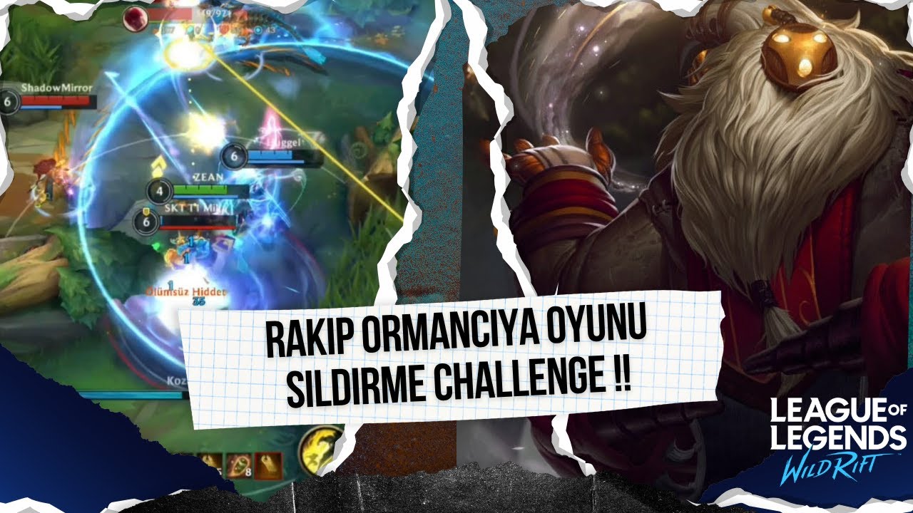 Тактика Барда в Wild Rift! Вражеский лесник сдался 😱