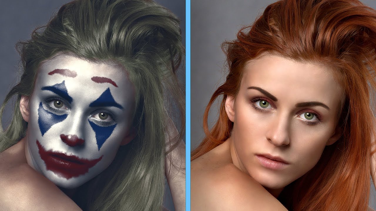 EFECTO JOKER en PHOTOSHOP