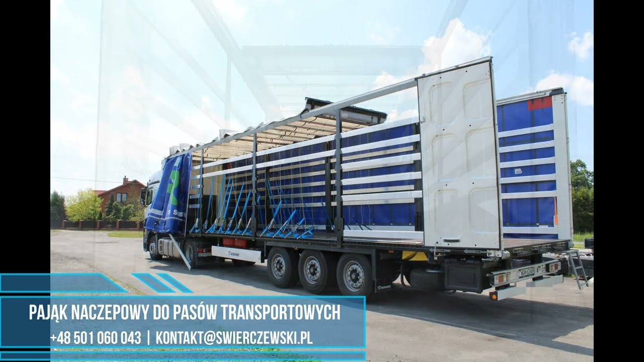 PAJĄK NACZEPOWY DO PASÓW TRANSPORTOWYCH