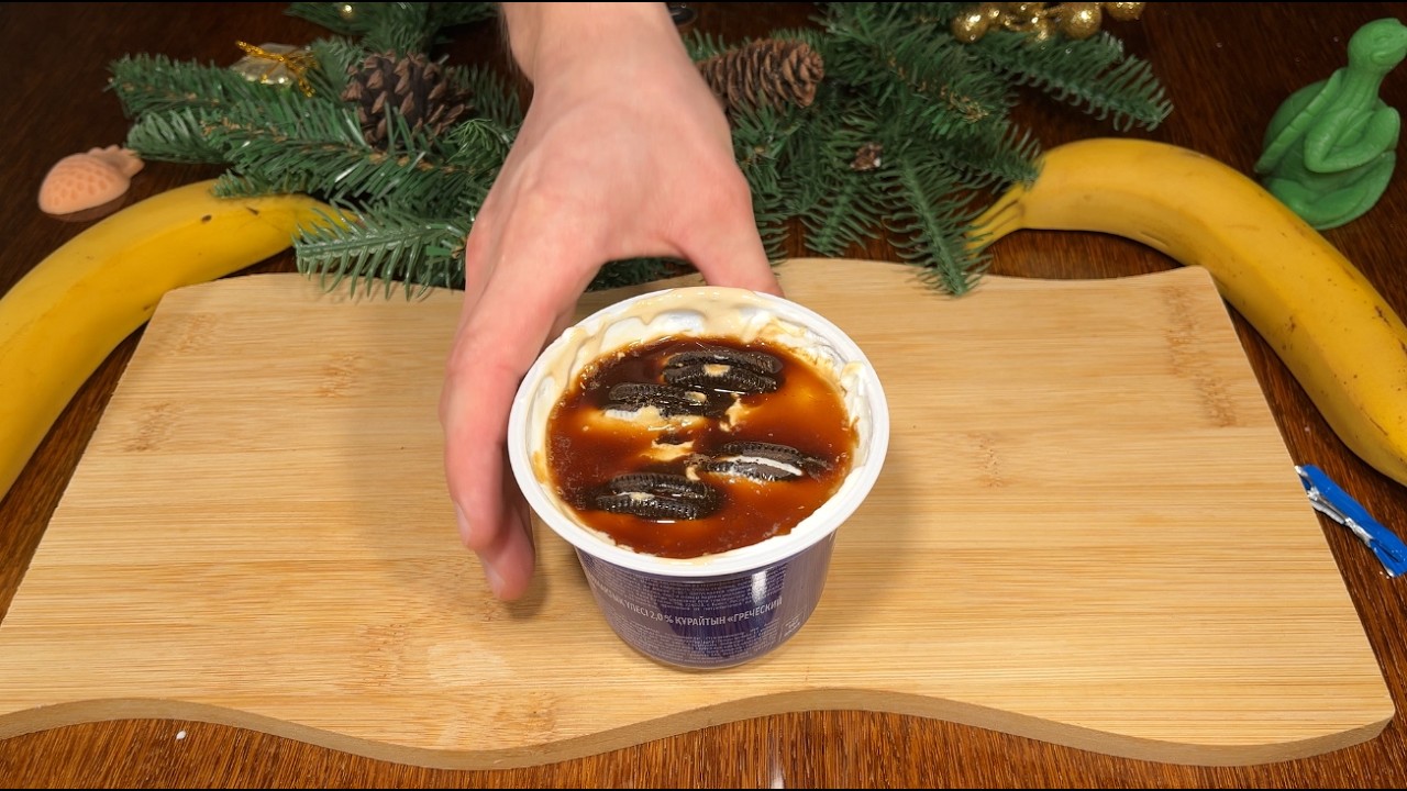 Restaurant Dessert für 3 Minuten aus einfachen Zutaten. Schmilzt in Arbeit und jeder wird es mögen