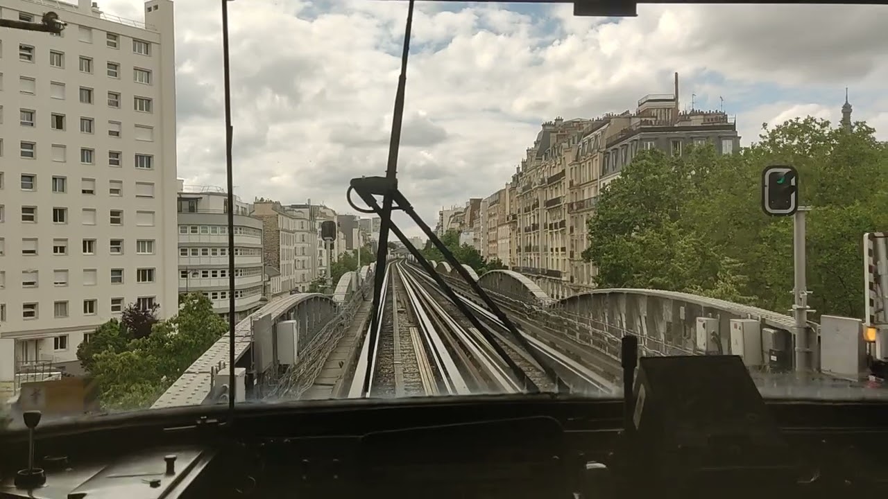 Ligne 6 vue cabine + coupure de courant
