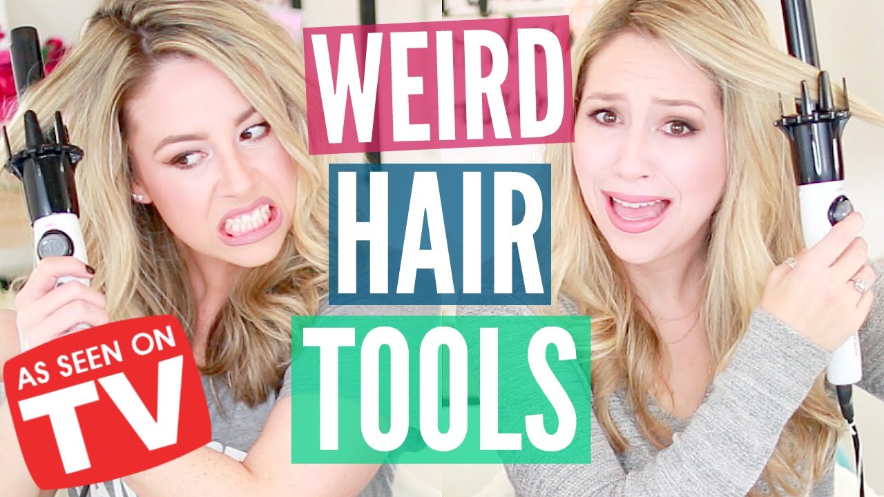 WEIRD Ways to Curl Your Hair | As Seen on TV - Instawave
