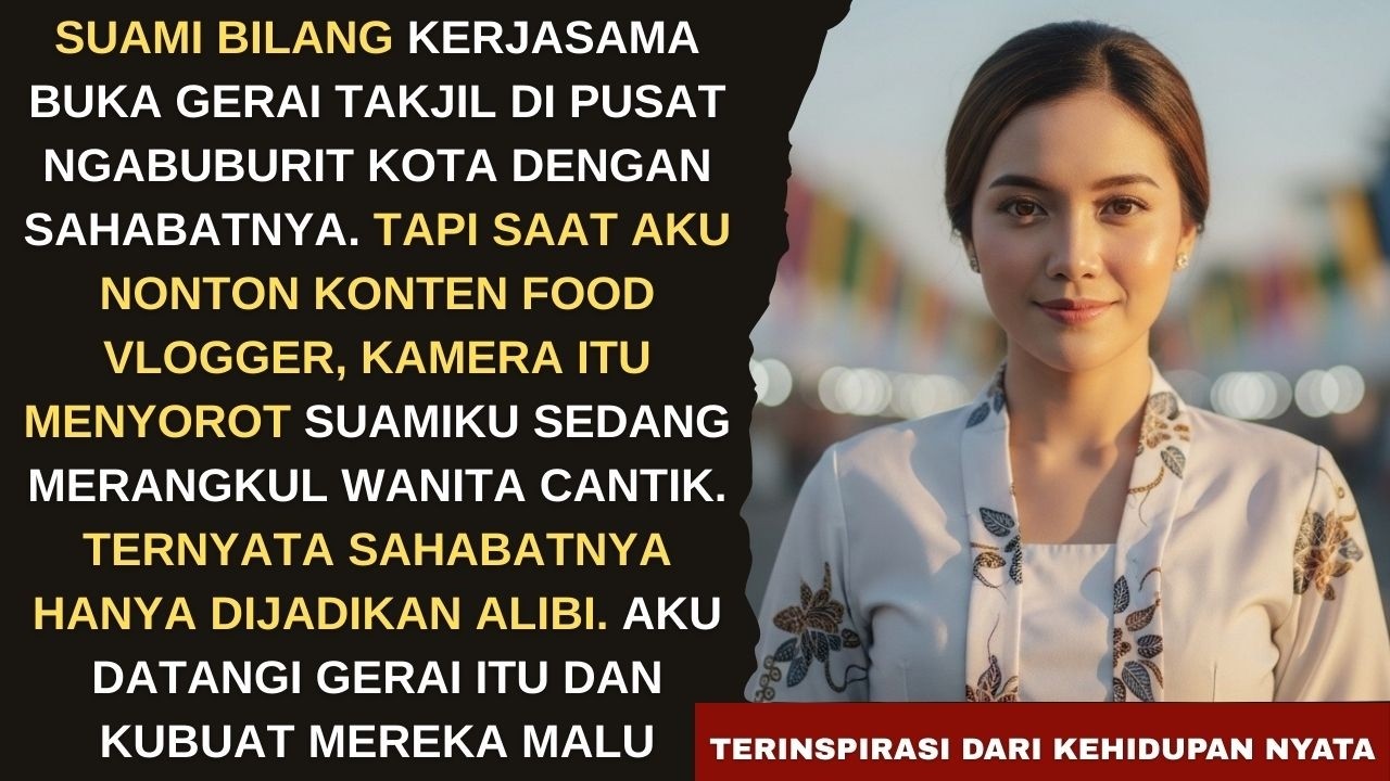 SUAMI MINTA MODAL 50 JUTA UNTUK JUAL TAKJIL SAMA SAHABATNYA, TERNYATA SELINGKUHAN. AKU BALAS MEREKA