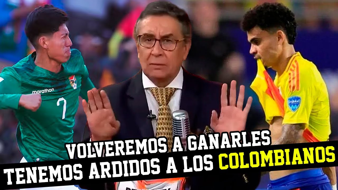 Prensa boliviana CALIENTA la previa con burlas a la selección Colombia