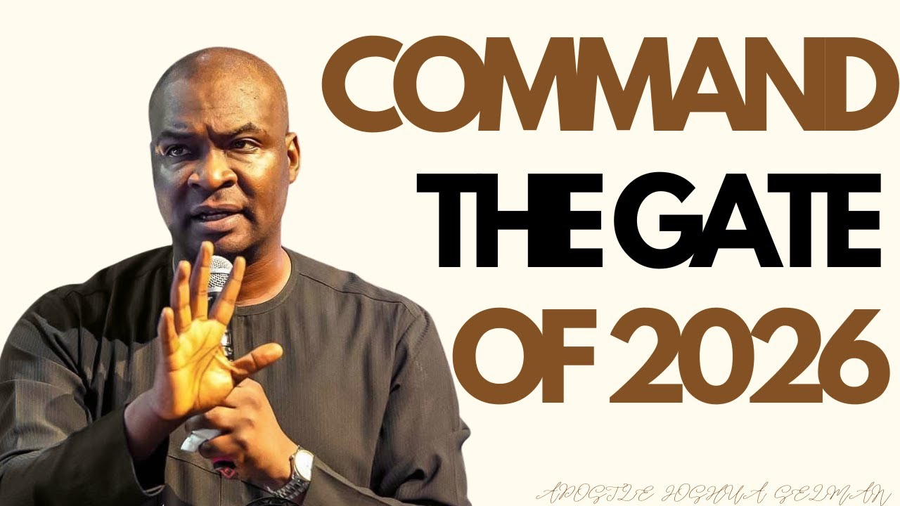 COMMANDING THE GATES OF 2026: If You Miss This PRAYER, 2026 Will Start Wrong | APOSTLE JOSHUA SELMAN
