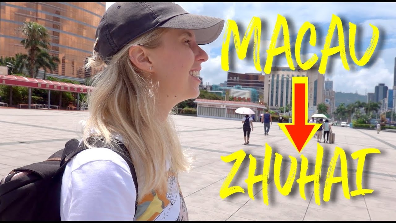 I walked from one city to another |  MACAU - ZHUHAI!