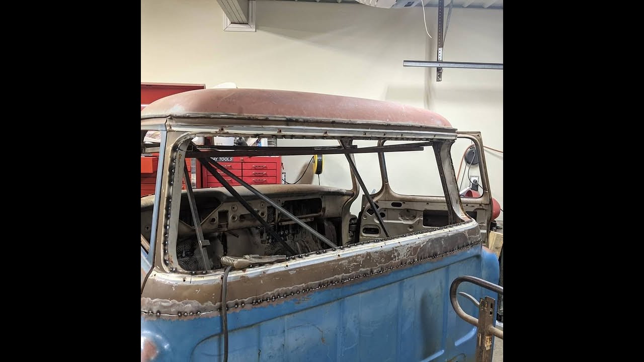 Small Window to BIG Window Conversion for Chevy Apache Taskforce Truck 1955 to 1959 Part 1