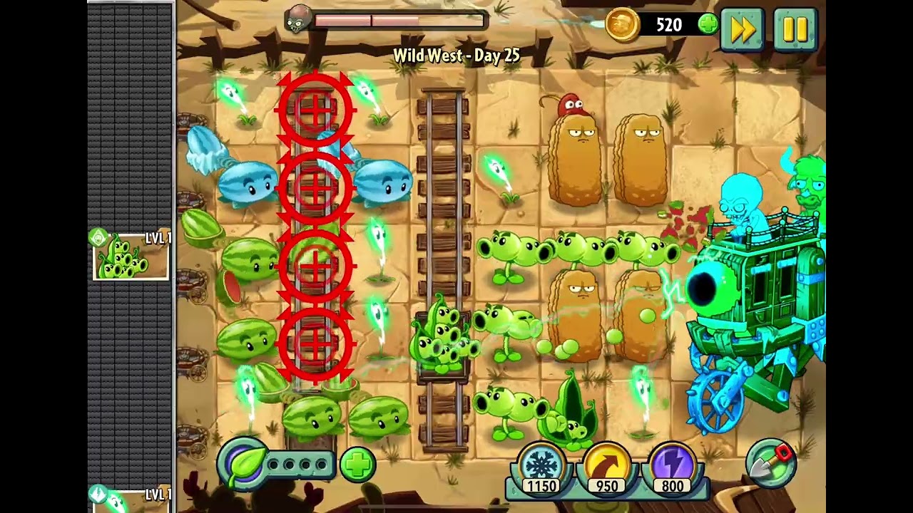 Beating Dr Zomboss in pvz2