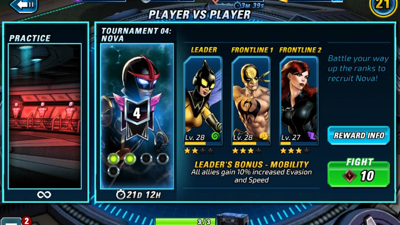 Marvel Avengers Alliance 2 - PVP - Losing to Angela's - rank 4